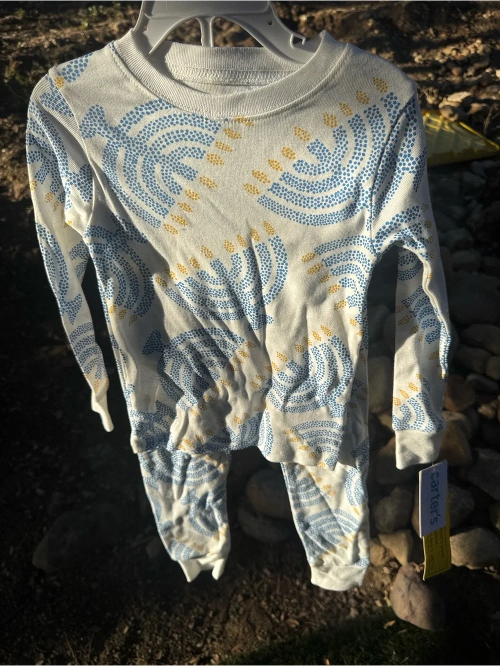 Carter's Hanukkah menorah pajamas Set